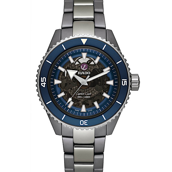 ムーブメント: 80時間パワーリザーブ<br />
ケース径: 43mm<br />
ケース素材: プラズマハイテクセラミック<br />
防水: 300m<br />
ベルト: プラズマハイテクセラミック<br />
<br />
金額税込: 418,000円<br />
