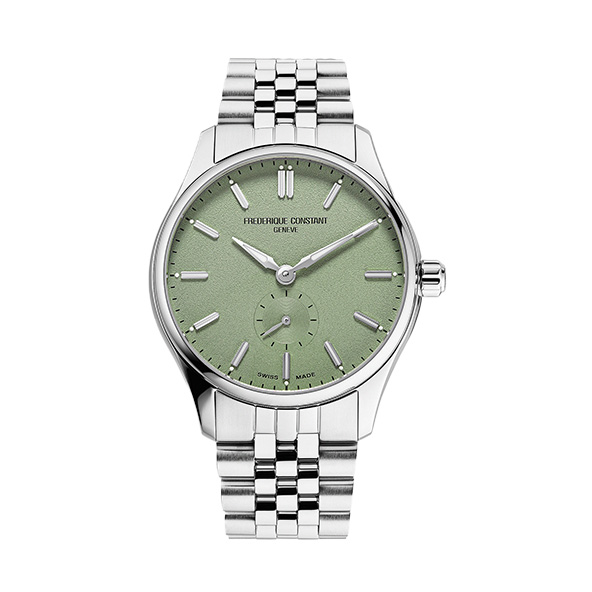 NEW⌚FREDERIQUE CONSTANT CLASSIC インデックス スモールセコンド オートマチック FC-530GR3B6B