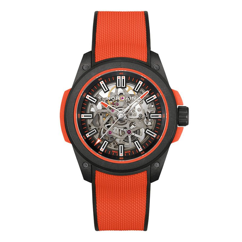 インディペンデンス ワイルド ワン スケルトン 42MM コーラル