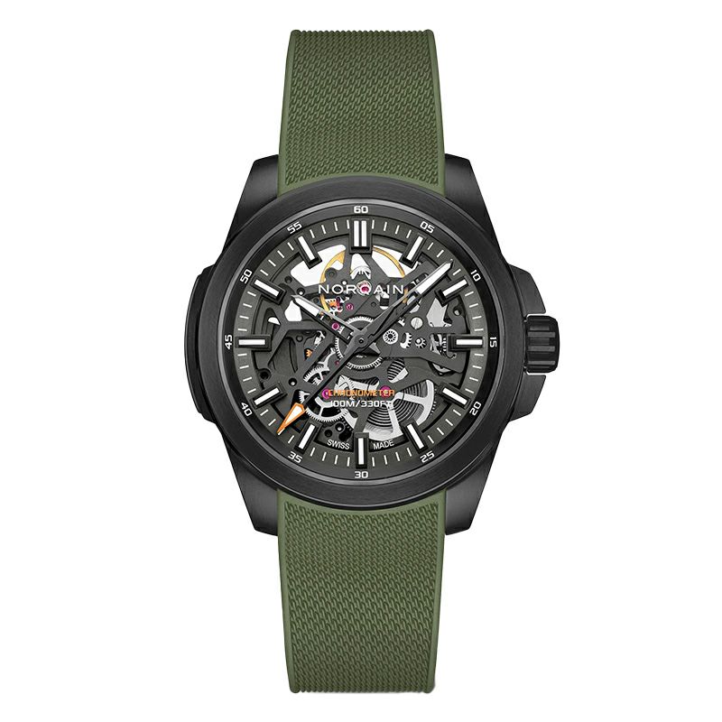 インディペンデンス スケルトン 40MM ブラック DLC