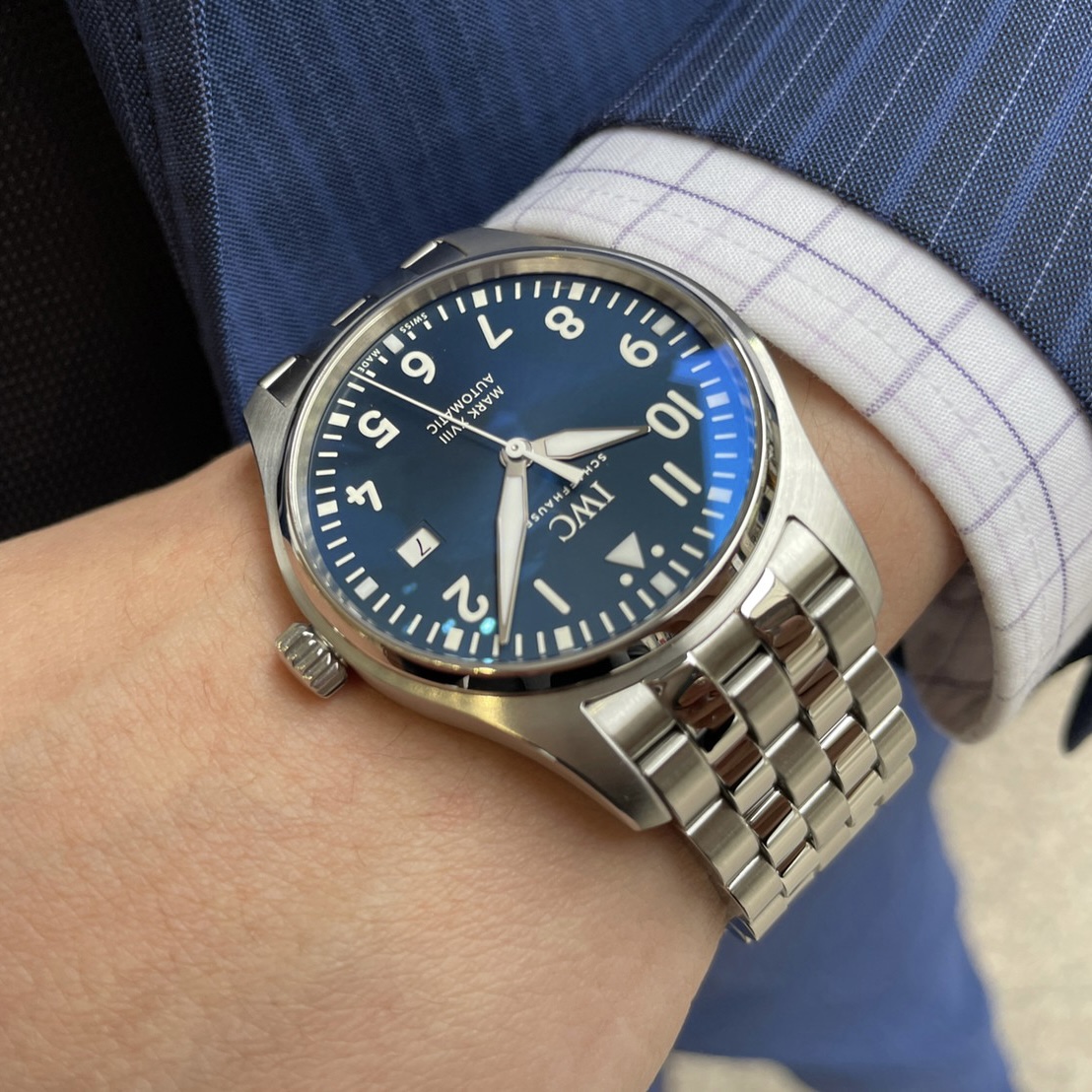 IWC　パイロットウォッチ　マーク18　プティプランス