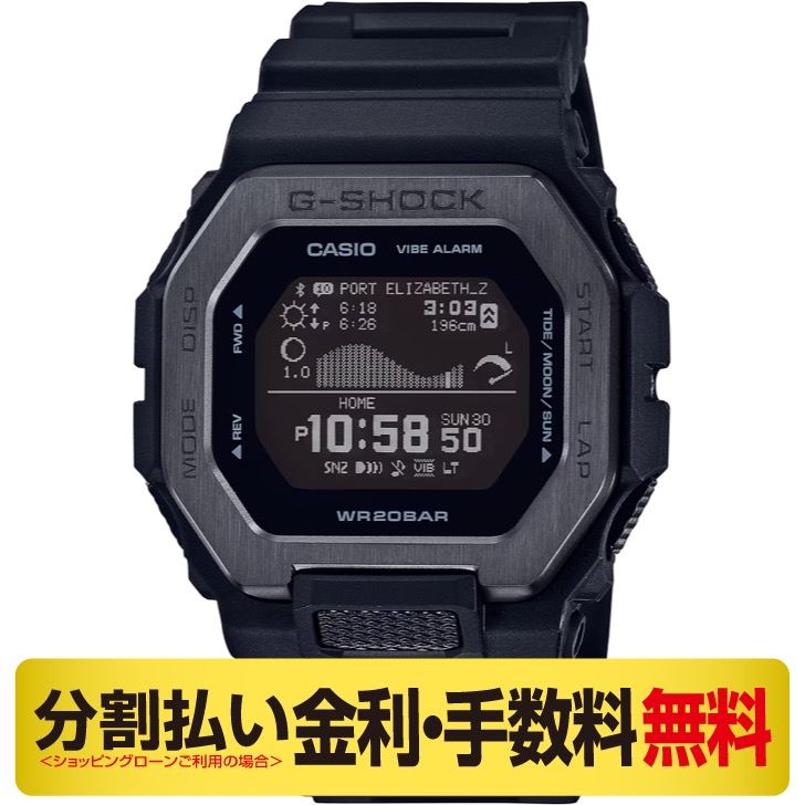 カシオ G-SHOCK G-LIDE 腕時計 Bluetooth GBX-100NS-1JF