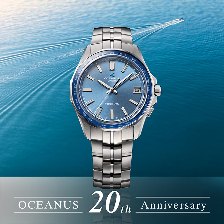 CASIO OCEANUS Manta S400 Series OCEANUS 20TH ANNIVERSARY OCW-S400SG-2AJR