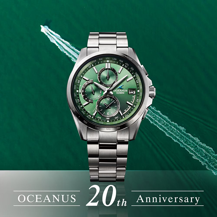 CASIO OCEANUS Classic Line OCEANUS 20TH ANNIVERSARY OCW-T2600SG-3AJR