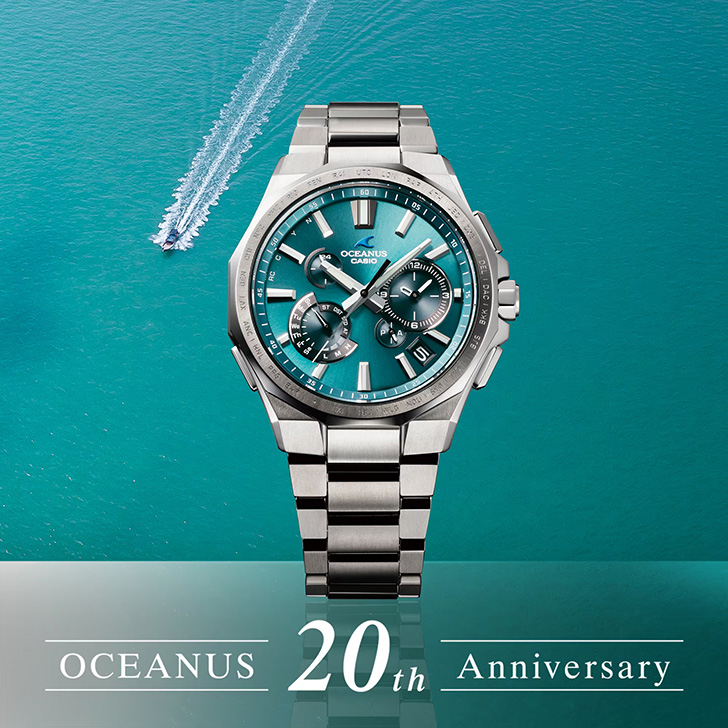 CASIO OCEANUS Classic Line OCEANUS 20TH ANNIVERSARY OCW-T6000SG-2AJR