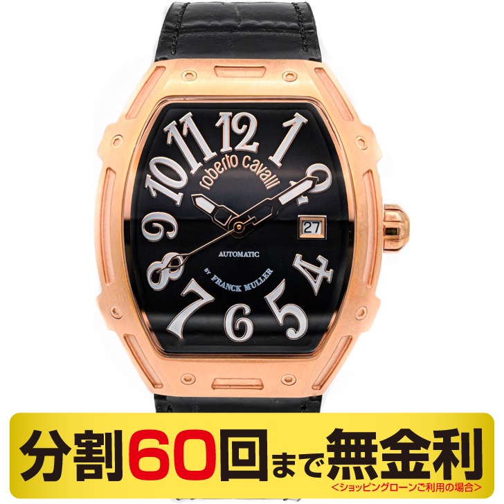 ロベルトカヴァリ バイ フランクミュラー RV1G260L0061 Roberto Cavalli by FRANCK MULLER パラダイスキング PARADISE KING 自動巻 メンズ