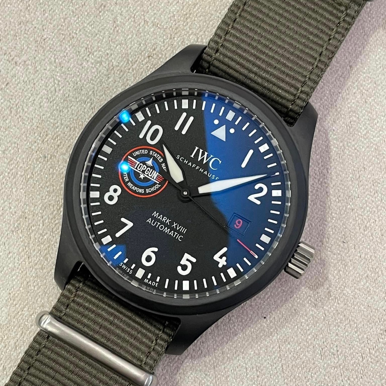 IWC　パイロットウォッチ　マーク18　トップガン　SFTI