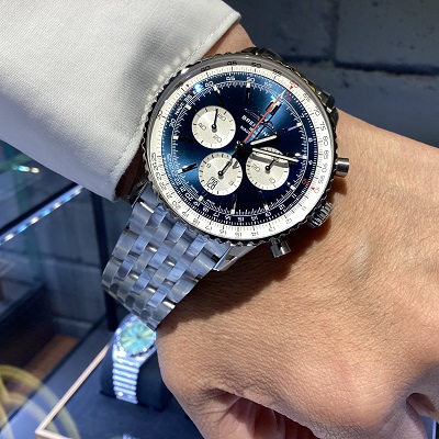 BREITLING　ブライトリング　ナビタイマー B01 クロノグラフ 46　AB0137211C1A1