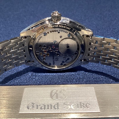 grand seiko グランドセイコー　手巻スプリングドライブ　白銀の御神渡り(おみわたり)　SBGY013