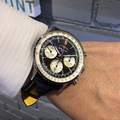 BREITLING　ブライトリングナビタイマーB01クロノグラフ41　AB0139211B1P1