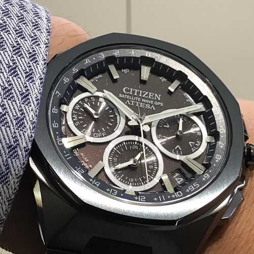 CITIZEN シチズン アテッサ GPS電波時計　CC4106-74E　「Blue Universe Collection」第２弾　世界限定2000本