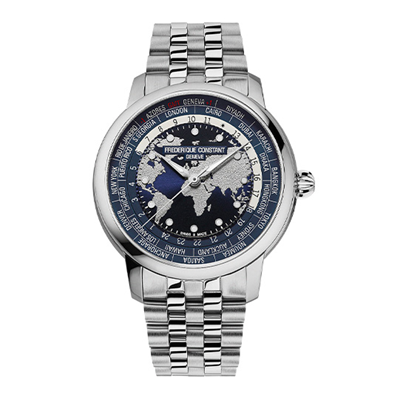 FREDERIQUE CONSTANT　フレデリック コンスタント　クラシック ワールドタイマー マニュファクチュール　FC-719NN3H6B