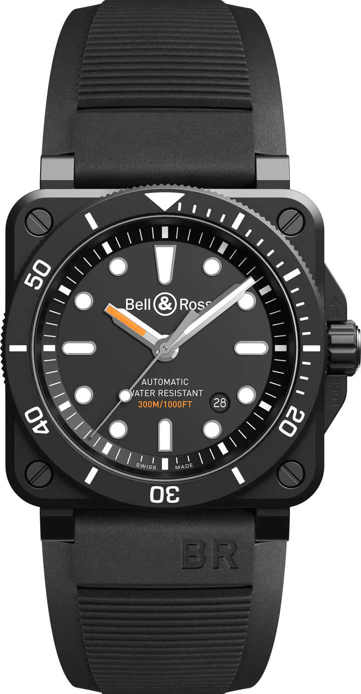 Bell＆Ross　ベルアンドロス　ベルロス　BR0392-D-BL-CE/SRB　ミリタリーウォッチ　富山県　富山　高級時計　腕時計　おすすめ　機械式時計　WING ウイング　WING富山店