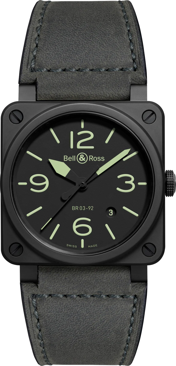 Bell＆Ross　BR0392-BL3-CE/SCA　ベルアンドロス　ベルロス　ミリタリーウォッチ　富山県　富山　高級時計　腕時計　おすすめ　機械式時計　WING ウイング　WING富山店