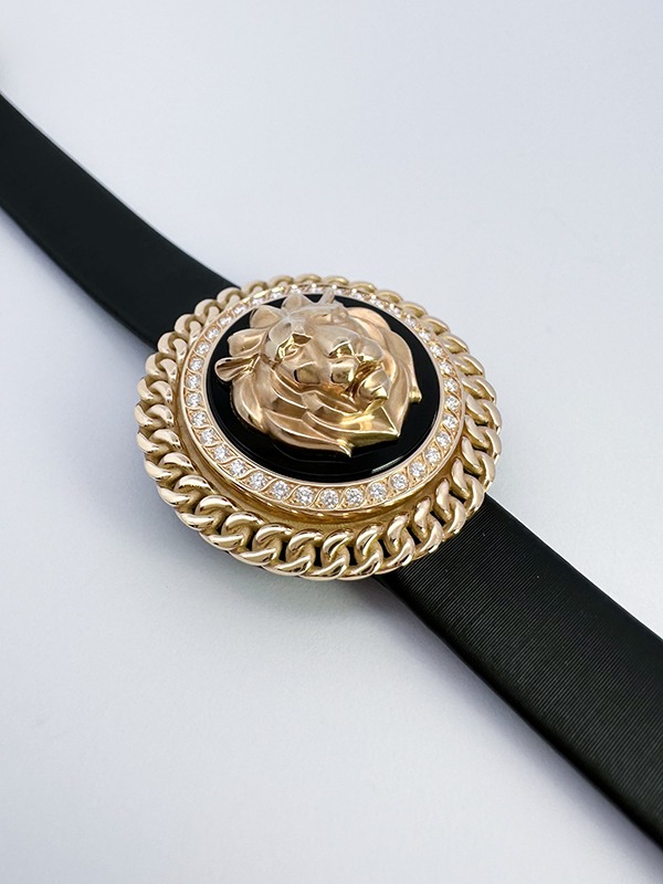 シャネル MADEMOISELLE PRIVÉ BOUTON LION WATCH H7758