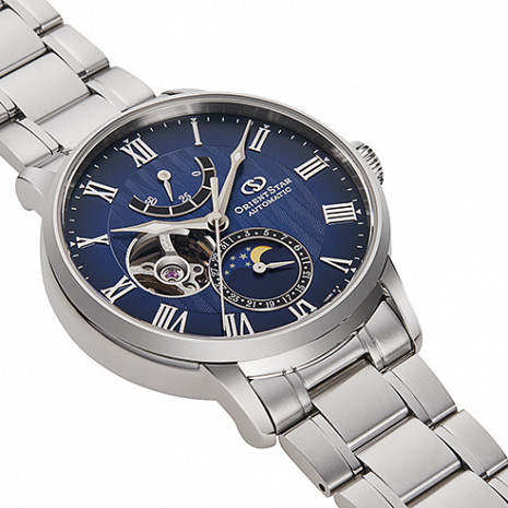 ORIENT STAR MECHANICAL MOON PHASE  RK-AY0103L