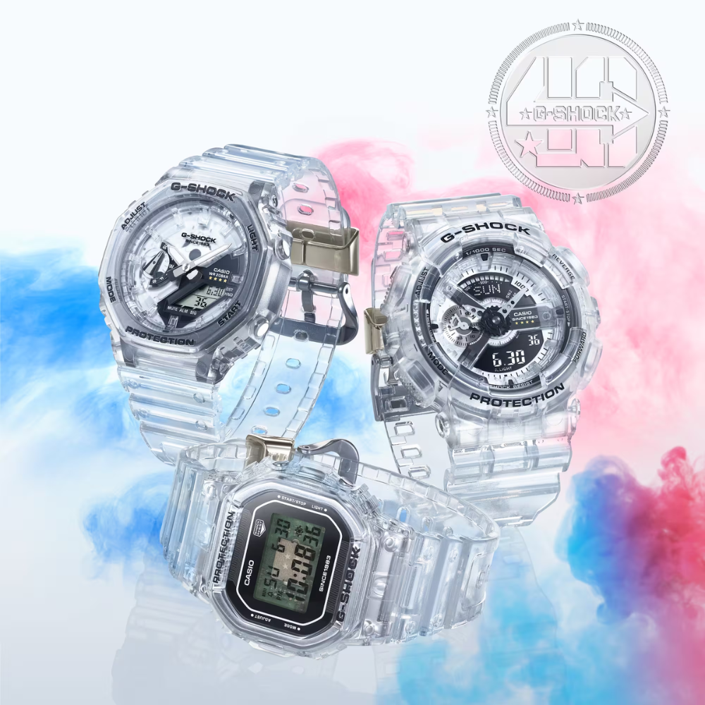 G-SHOCK 40th Anniversary CLEAR REMIX DW-5040RX-7JR