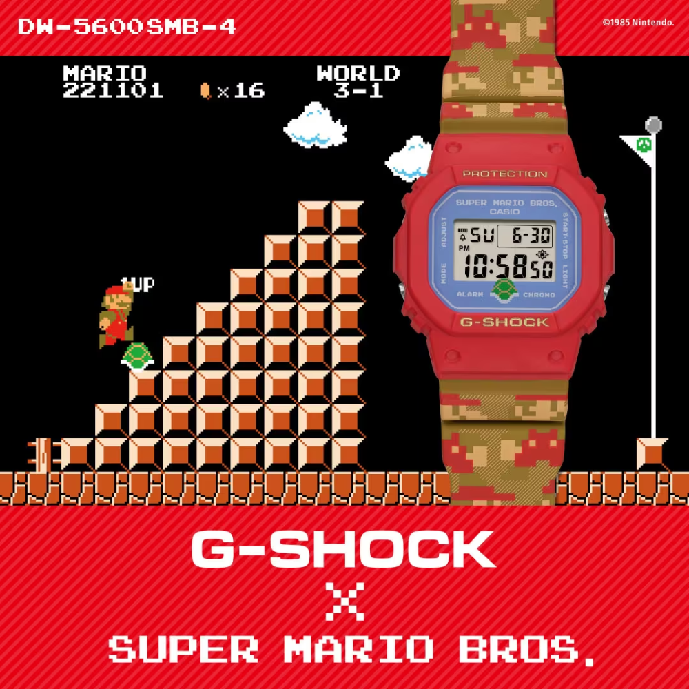 G-SHOCK×SUPER MARIO BROTHERS DW-5600SMB-4JR