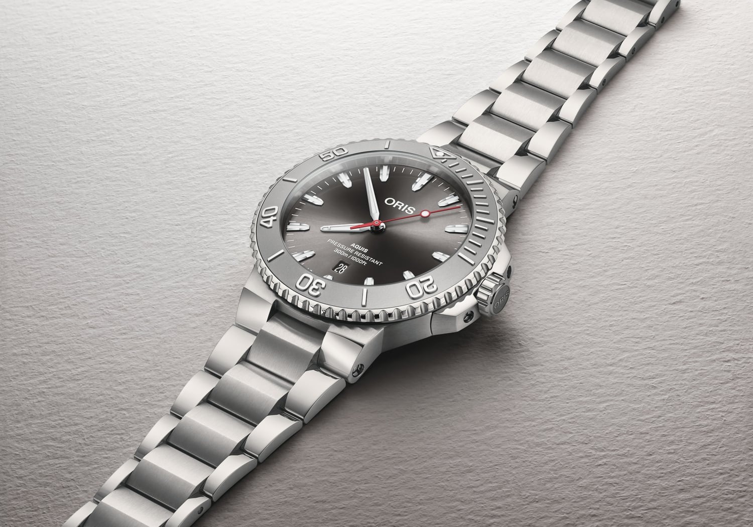 アクイス デイト レリーフ 43.5ｍｍ ブレスレット  01 733 7789 4153-07 8 23 04PEB