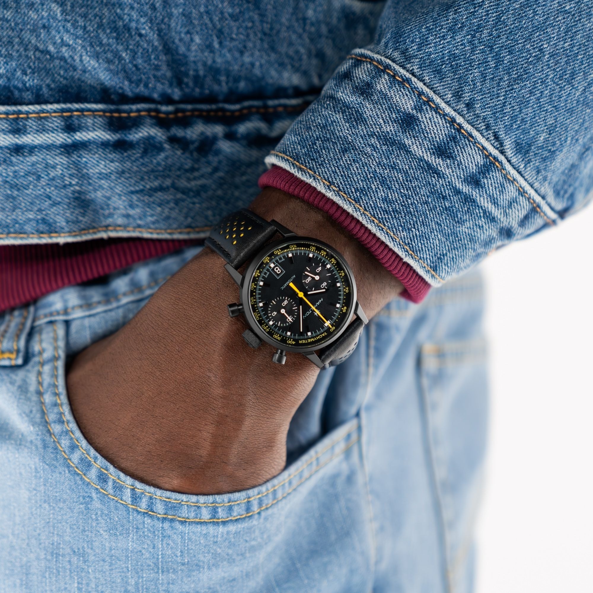 イントラマチック  オート  クロノ  BK  40mm  H38446731