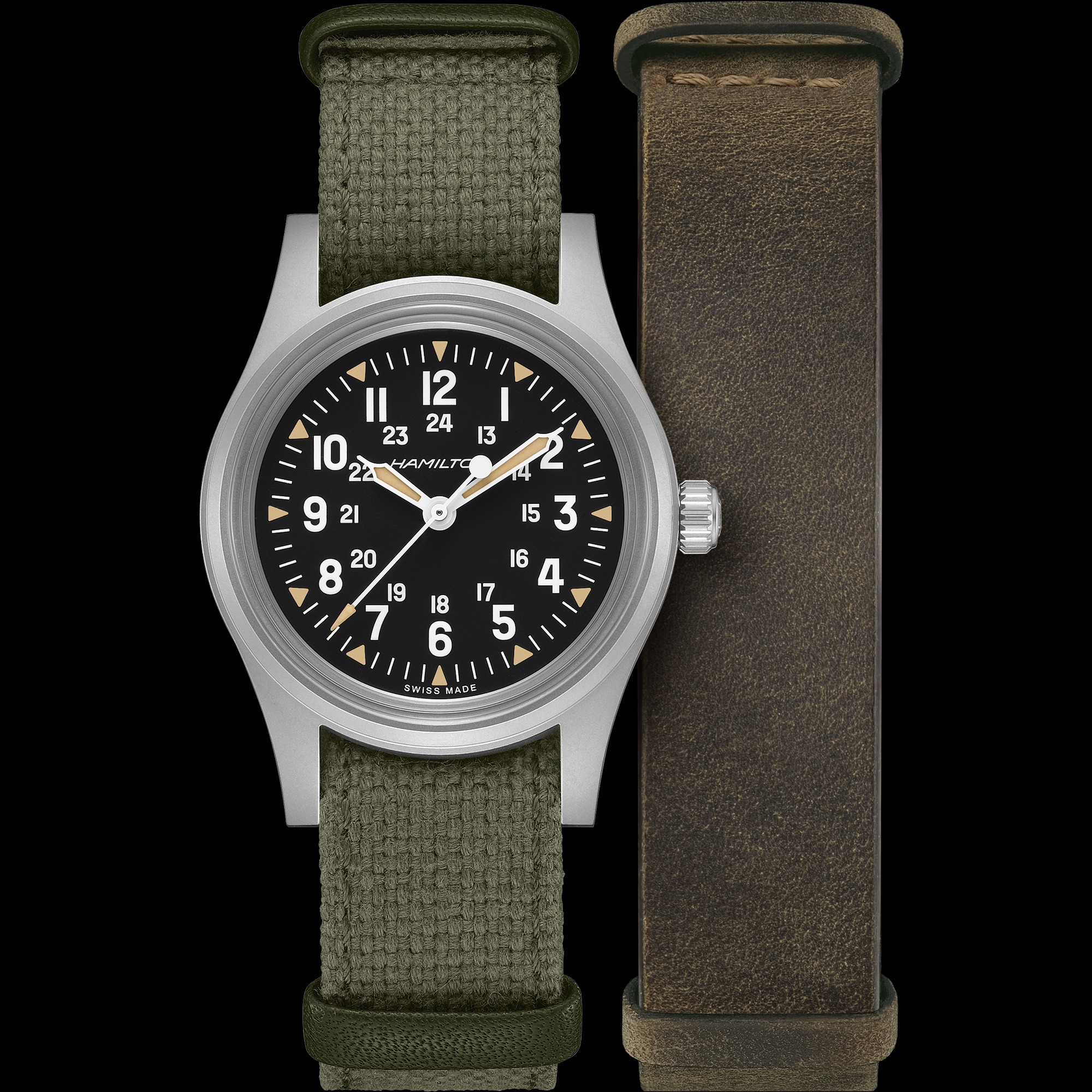 カーキ フィールド メカ 36mm ジャパン エディション  H69699932