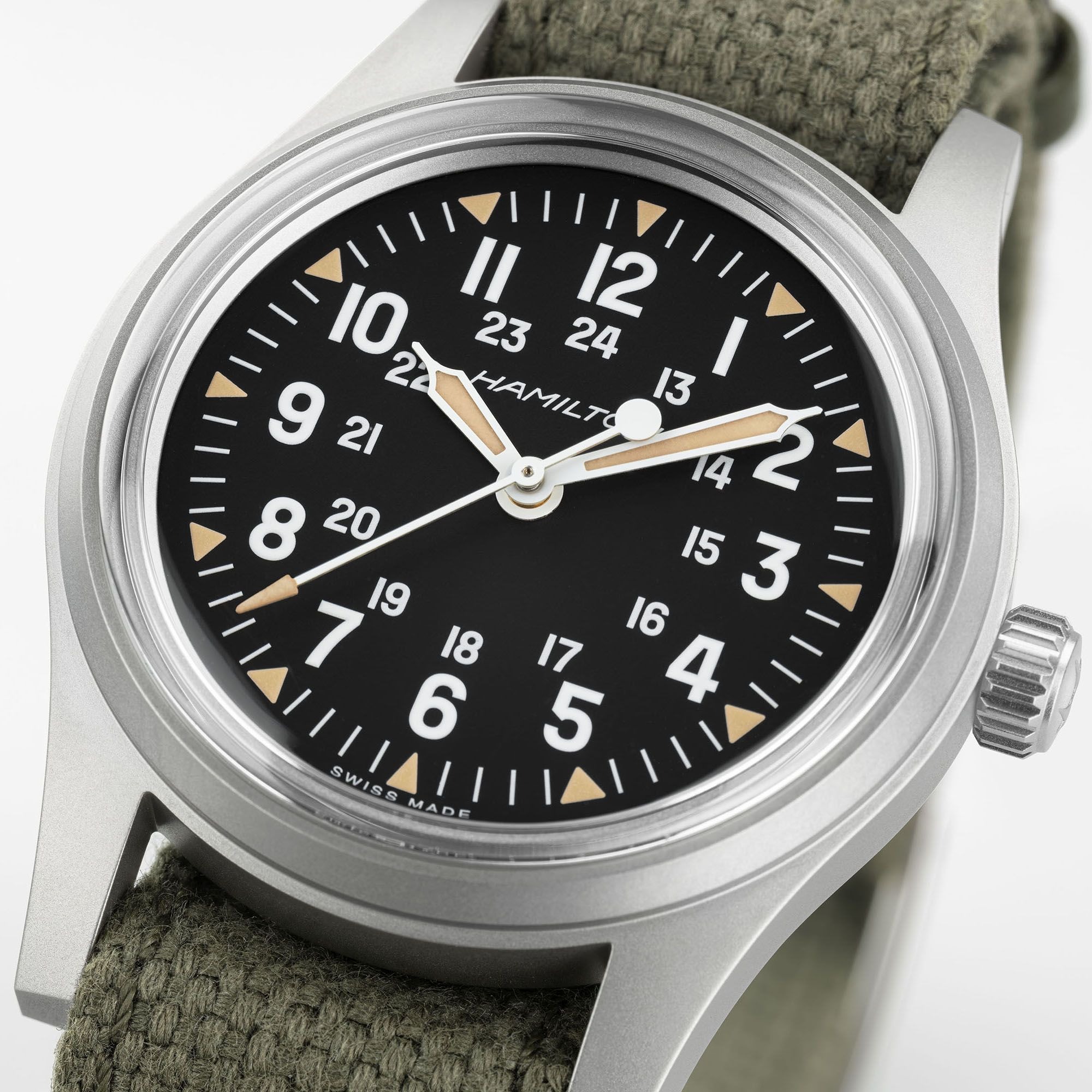 カーキ フィールド メカ 36mm ジャパン エディション  H69699932