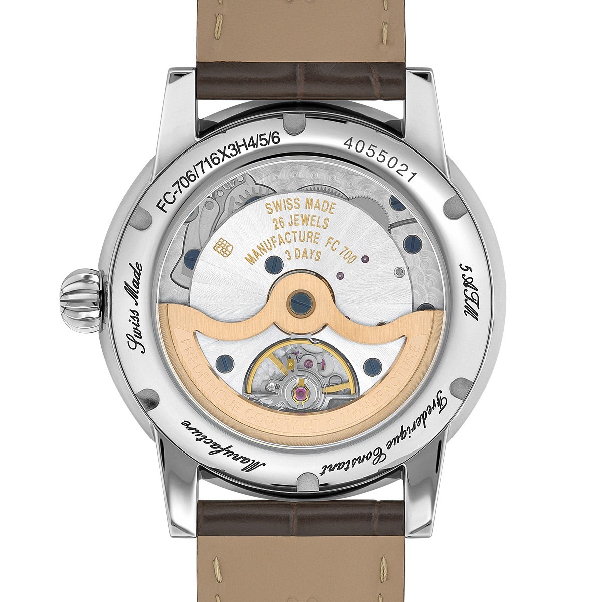 クラシック デイト マニュファクチュール  40mm  FC-706SAL3H6