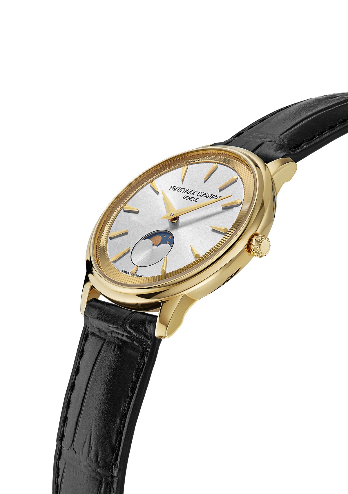 クラシック モネータ ムーンフェイズ  YGPVD  37mm  シルバー  FC-206S3S5