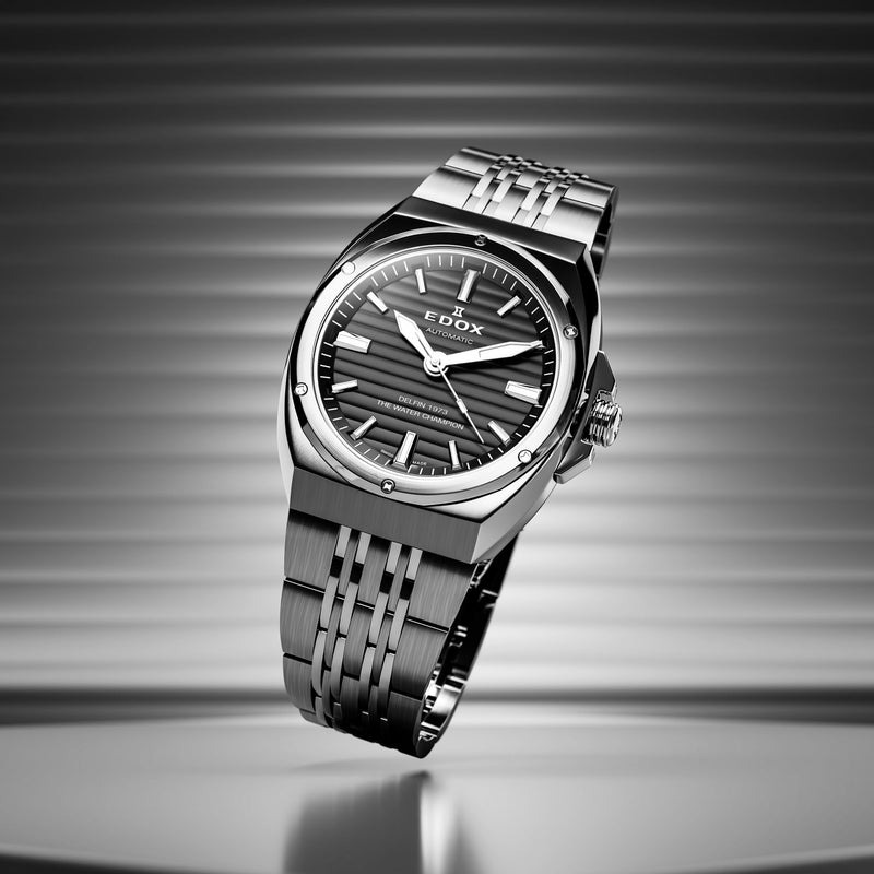 デルフィン オリジナル 1973 オートマティック  41mm  ブラック  80142-3M-NIN