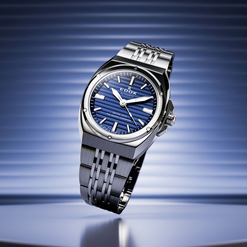 デルフィン オリジナル 1973 オートマティック  41mm  ブルー  80142-3M-BUIN