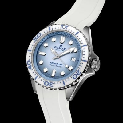 ネプチュニアン グランデ リザーブ デイト オートマティック  42mm   グラデーションブルー  80801-13BBUCA-BUCDN