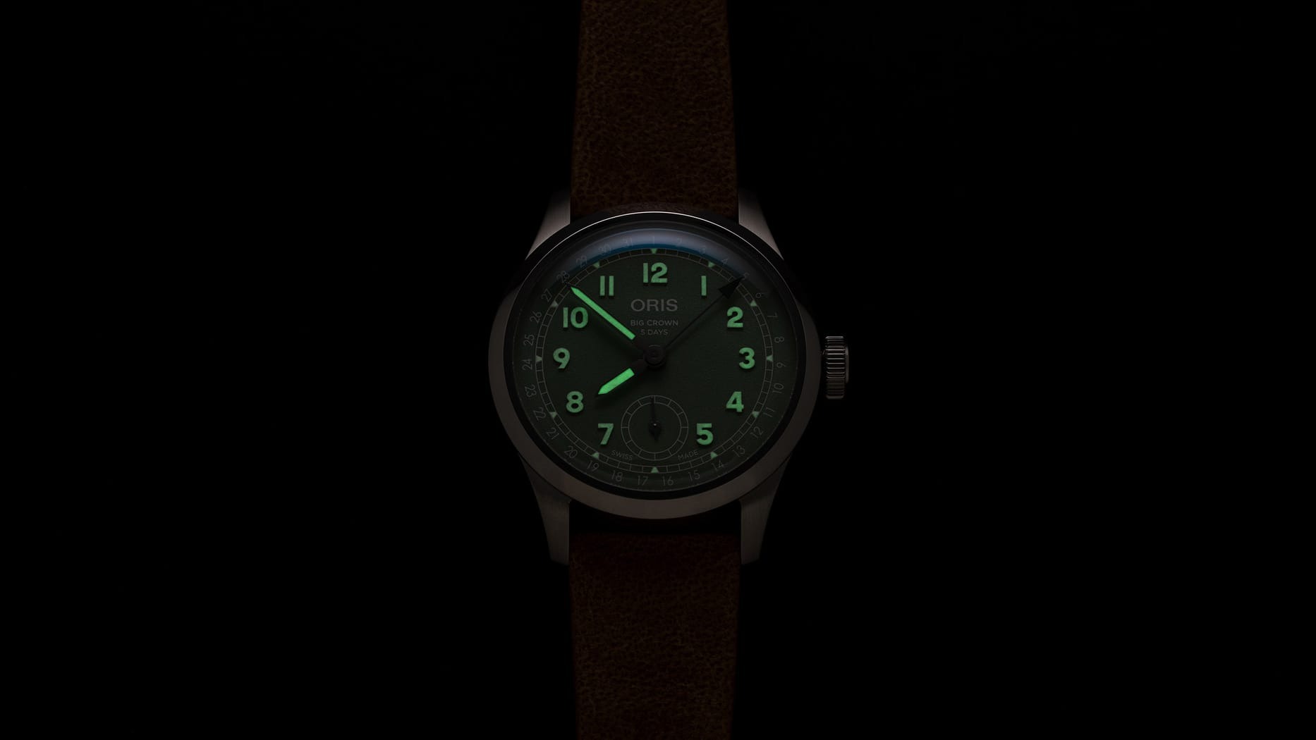 ビッグクラウン ポインターデイト キャリバー403  グリーン 40ｍｍ 01 403 7799 4067-07 6 20 09FC
