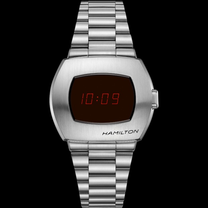 PSR デジタル クォーツ  レッド H52414130
