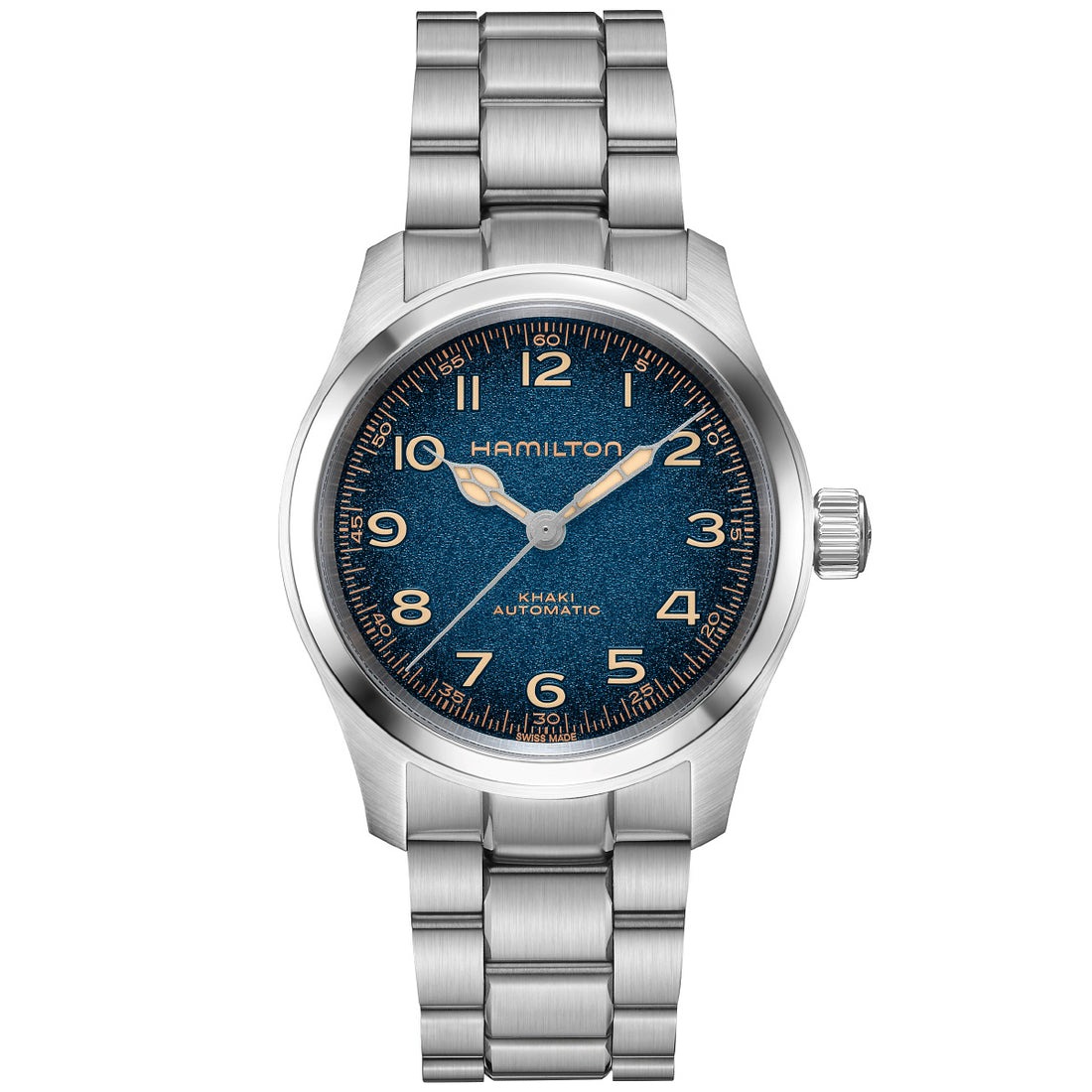 カーキ フィールド マーフ オート  38mm  ディープブルー H70405140