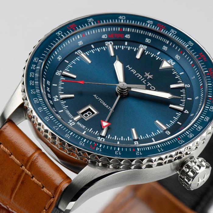 カーキ アビエーション コンバーター オート GMT　H76715450