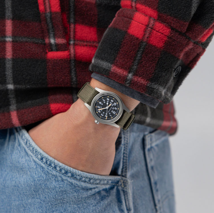 ハミルトン カーキ フィールド メカ 36mm 初回限定レザーストラップ付きモデル H69399932
