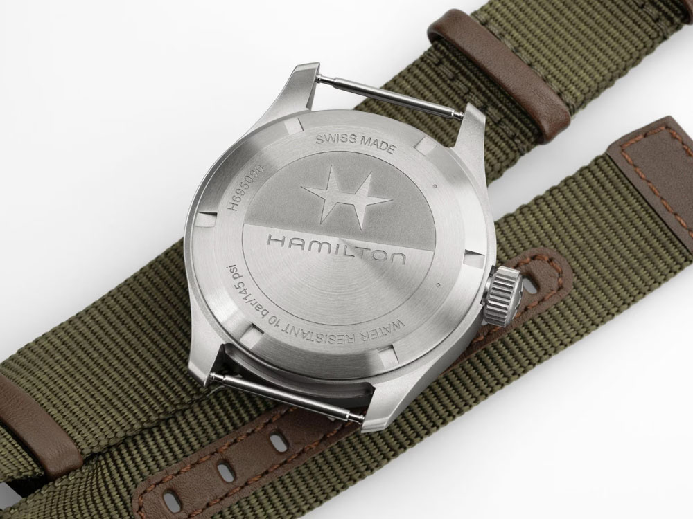 ハミルトン カーキ フィールド メカ パワーリザーブ 手巻 40mm NATOストラップ H69509910