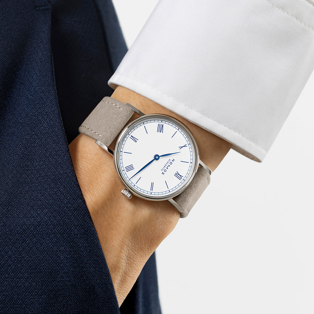 ノモス ラドウィッグ デュオ 33mm 青柳 日本限定モデル NM241.S5