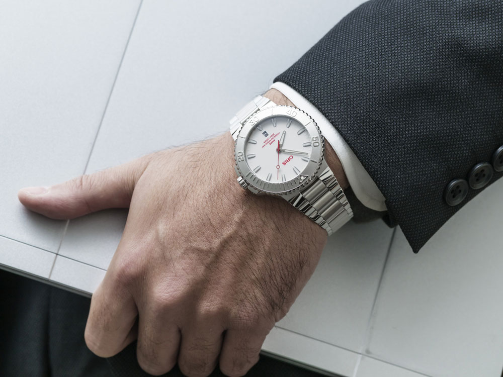 オリス アクイス デイト 43.5mm シャパンリミテッド 日本限定モデル 733 7789 4111