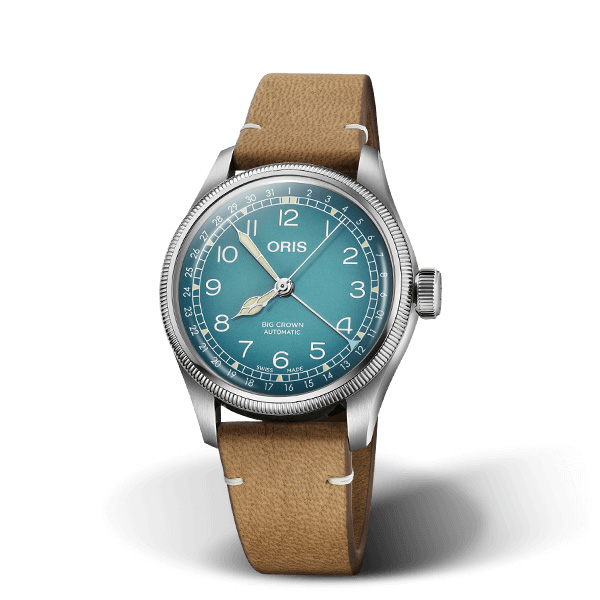 オリス ビッグクラウン ポインターデイト 38mm チェルボボランテ 75477794065