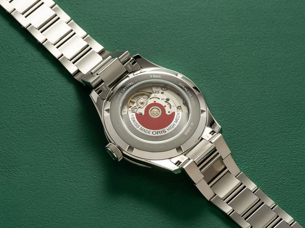 オリス ビッグクラウン ポインターデイト 40mm ブラック 正規輸入品 754 7798 4064
