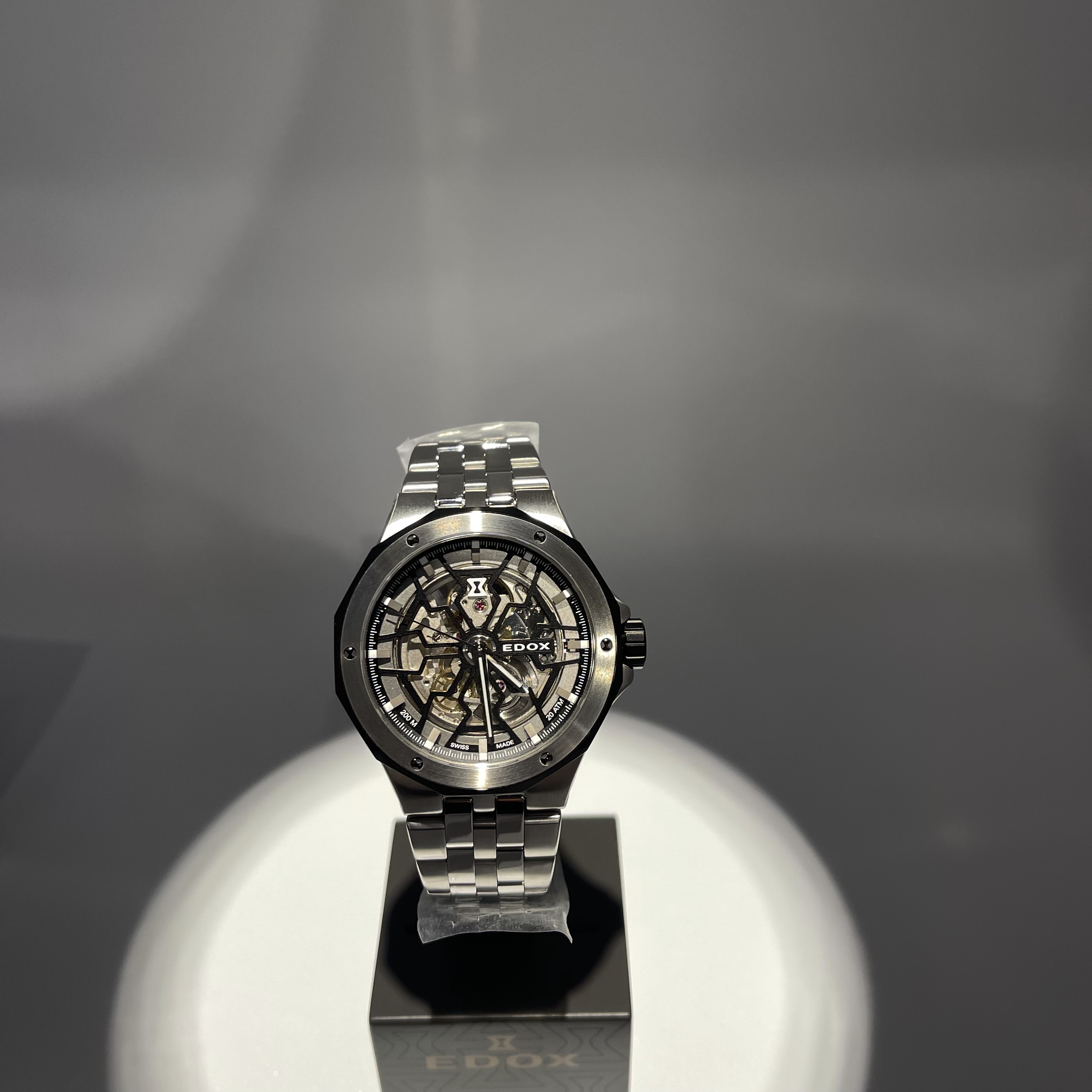 EDOX　エドックス 　85303-3NM-NBG　WING　時計　高級時計　メンズ腕時計　スケルトン腕時計　機械式腕時計　機械式時計　北陸　石川　石川県　正規店　正規取扱店　新作　ダイバーズウォッチ  デルフィン　メカノ　オートマチック