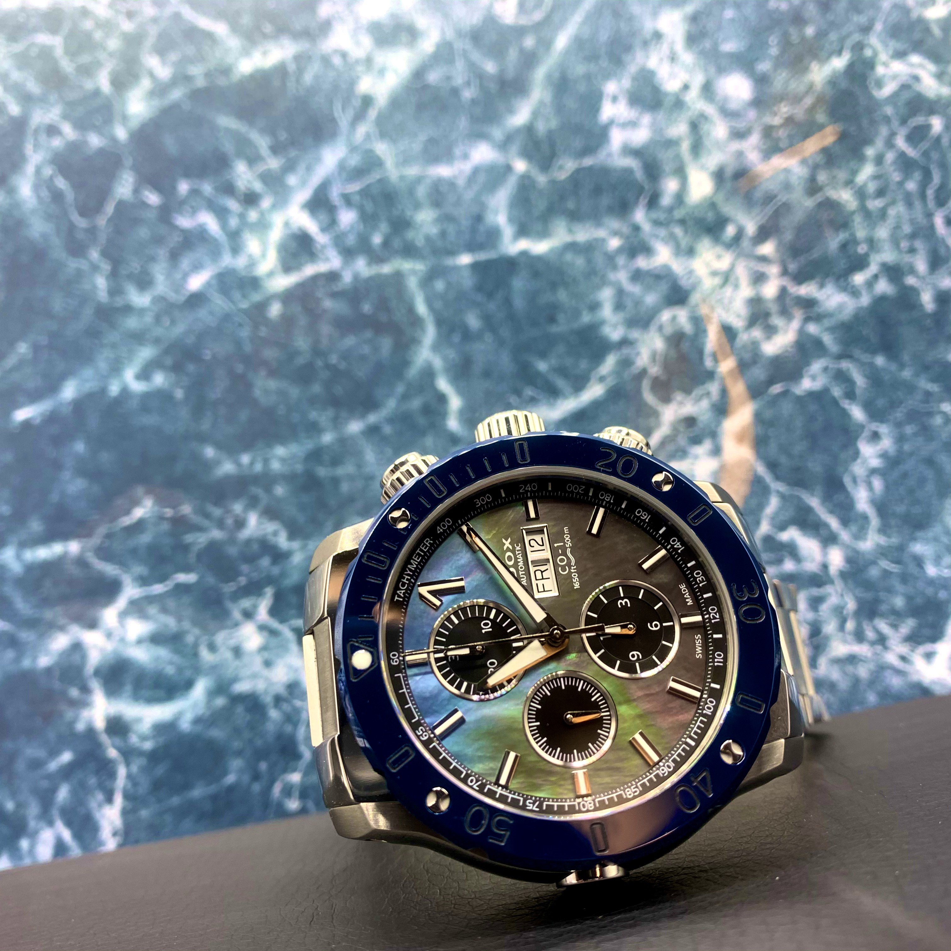 EDOX　エドックス 　WING　時計　腕時計　高級時計　メンズ腕時計　機械式腕時計　機械式時計　北陸　石川　石川県　正規店　正規取扱店　新作　ダイバーズウォッチ　限定品　MOP　