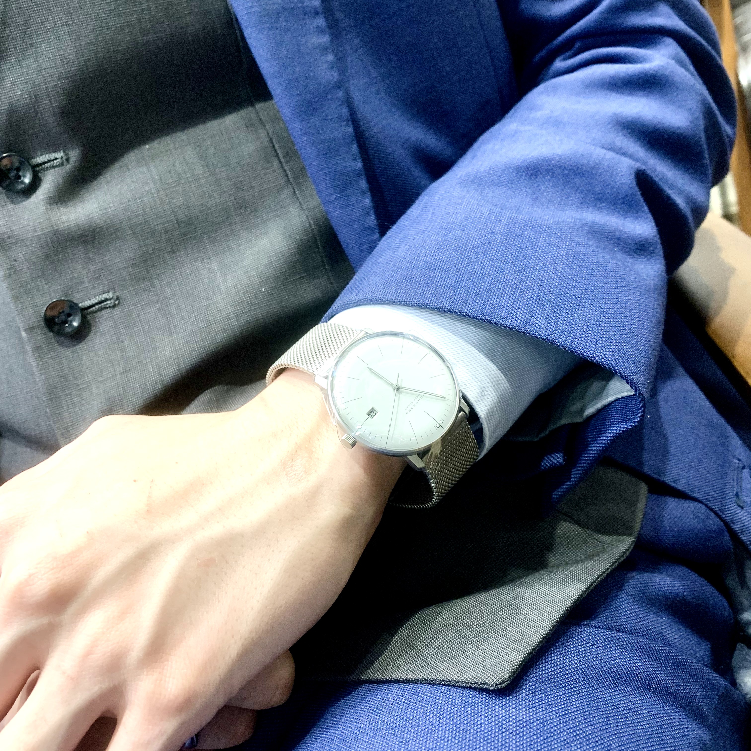 電波ソーラー　ユンハンス　JUNGHANS　レディース腕時計　メンズ腕時計　シンプル　時計　デザイン　機械式時計　機械式腕時計　ドイツ時計　ドイツ時計　腕時計　時計　プレゼント　ペアウォッチ　高級時計　ミニマリズム　バウハウス　石川県　石川　北陸　正規取扱店　正規店　WING