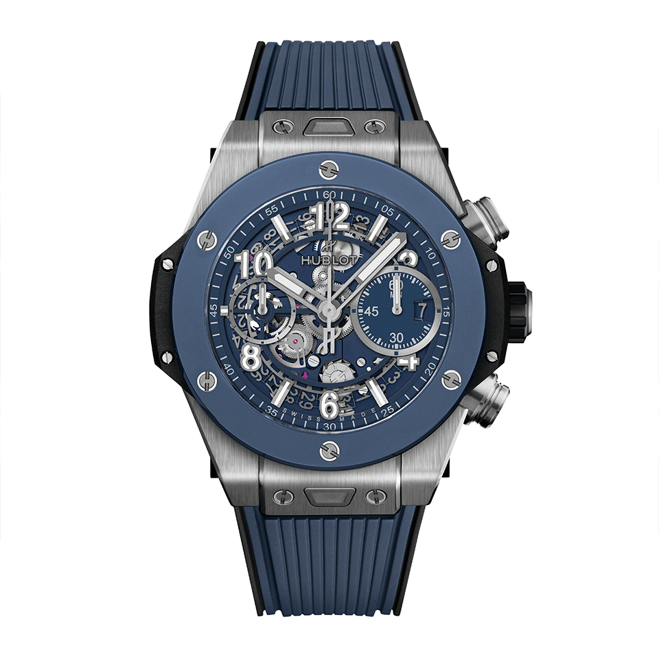 441.NL.5171.RX　BIG BANG UNICO TITANIUM BLUE CERAMIC　ビック・バン ウニコ チタニウム ブルーセラミック　ウブロ　HUBLOT  紳士　紳士時計　メンズ　メンズウォッチ　高級腕時計　 MEN’S 時計　メンズモデル　横浜髙島屋　高島屋横浜　横浜高島屋　高島屋横浜　yokohamatakashimaya takashimayayokohama yokohama ヨコタカ　横浜駅　横浜　横浜西口　ヨコハマタカシマヤ　タカシマヤ　時計売場　時計　正規品　正規販売店　神奈川県