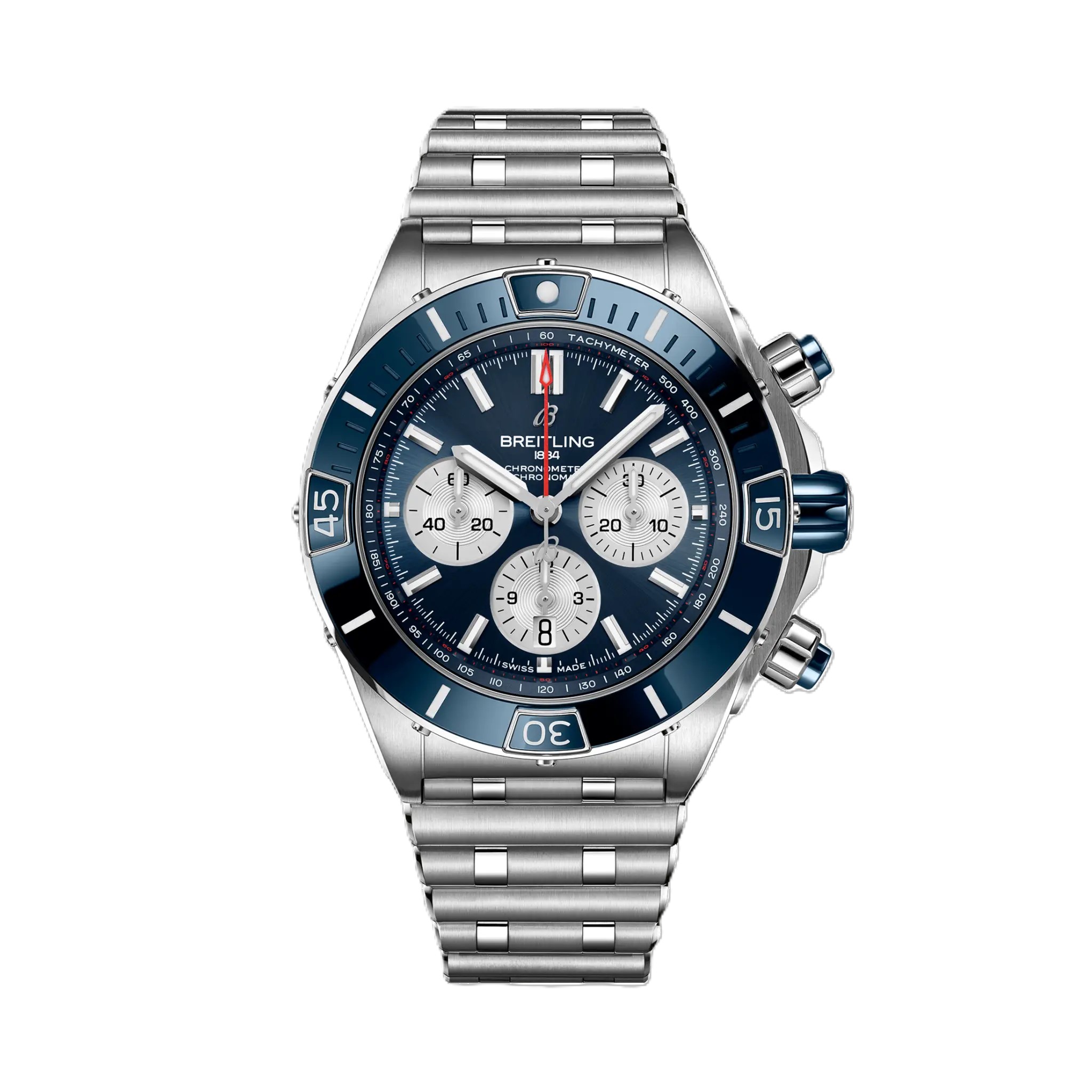 AB0136161C1A1 SUPER CHRONOMAT B01 44 スーパー クロノマット B01 44 ブライトリング　BREITLING  紳士　紳士時計　メンズ　メンズウォッチ　高級時計　時計　メンズモデル　横浜髙島屋　高島屋横浜　横浜高島屋　高島屋横浜　yokohamatakashimaya takashimayayokohama yokohama ヨコタカ　横浜駅　横浜　横浜西口　ヨコハマタカシマヤ　タカシマヤ　時計売場　時計　正規品　正規販売店　神奈川県
