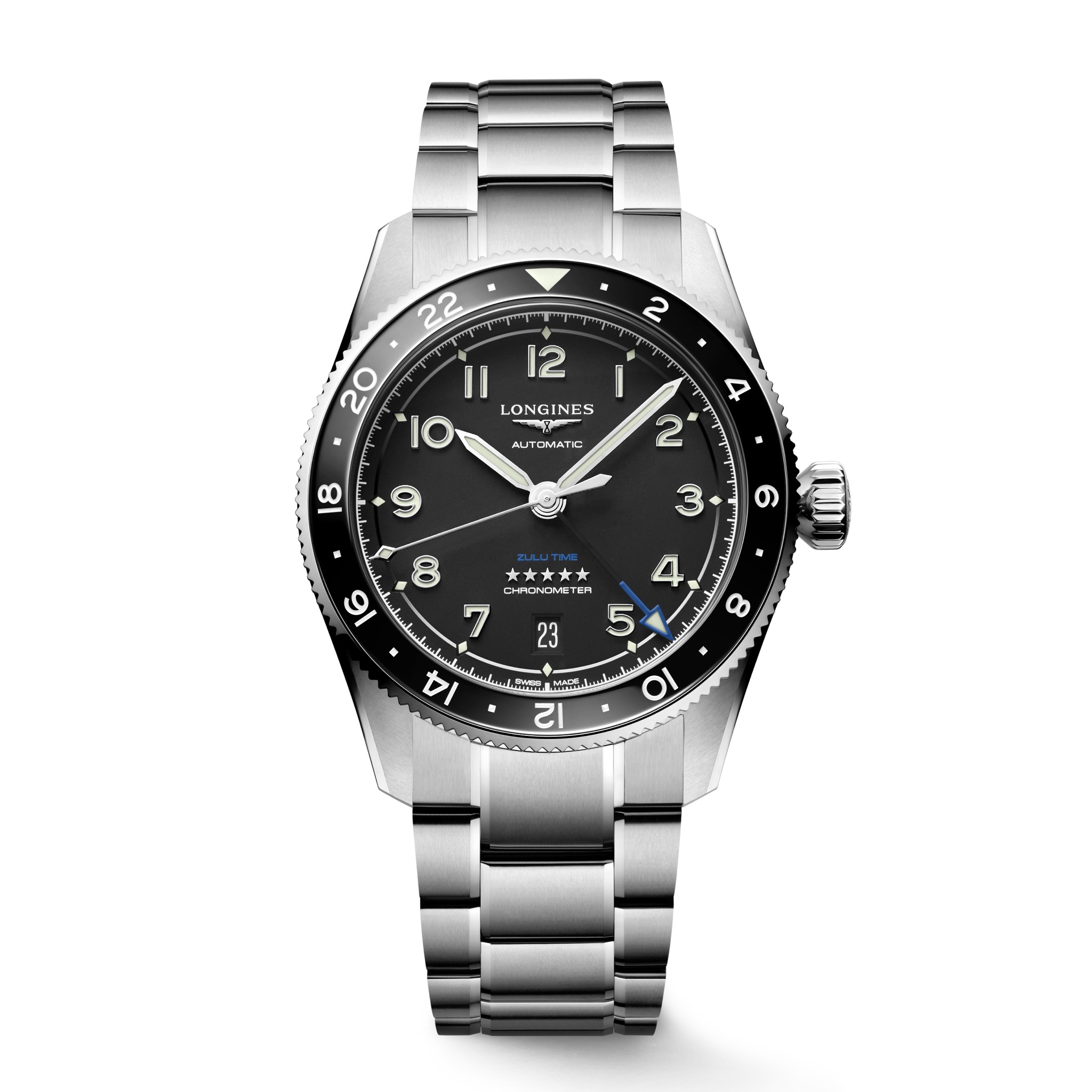 L3.802.4.53.6　LONGINES SPIRIT ZULU TIME　ロンジン スピリット ズールー タイム　ロンジン　LONGINES  紳士　紳士時計　メンズ　メンズウォッチ　腕時計　高級時計　時計　メンズモデル　横浜髙島屋　高島屋横浜　横浜高島屋　高島屋横浜　yokohamatakashimaya takashimayayokohama yokohama ヨコタカ　横浜駅　横浜　横浜西口　ヨコハマタカシマヤ　タカシマヤ　時計売場　時計　正規品　正規販売店　神奈川県