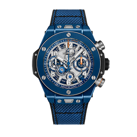 421.EX.5129.NR.RLD　BIG BANG RELOADED BLUE CERAMIC　ビッグ・バン リローデッド ブルーセラミック　44MM　44ミリ　HUBLOT  紳士　紳士時計　メンズ　メンズウォッチ　高級腕時計　 MEN’S 時計　メンズモデル　横浜髙島屋　高島屋横浜　横浜高島屋　高島屋横浜　yokohamatakashimaya takashimayayokohama yokohama ヨコタカ　横浜駅　横浜　横浜西口　ヨコハマタカシマヤ　タカシマヤ　時計売場　時計　正規品　正規販売店　神奈川県