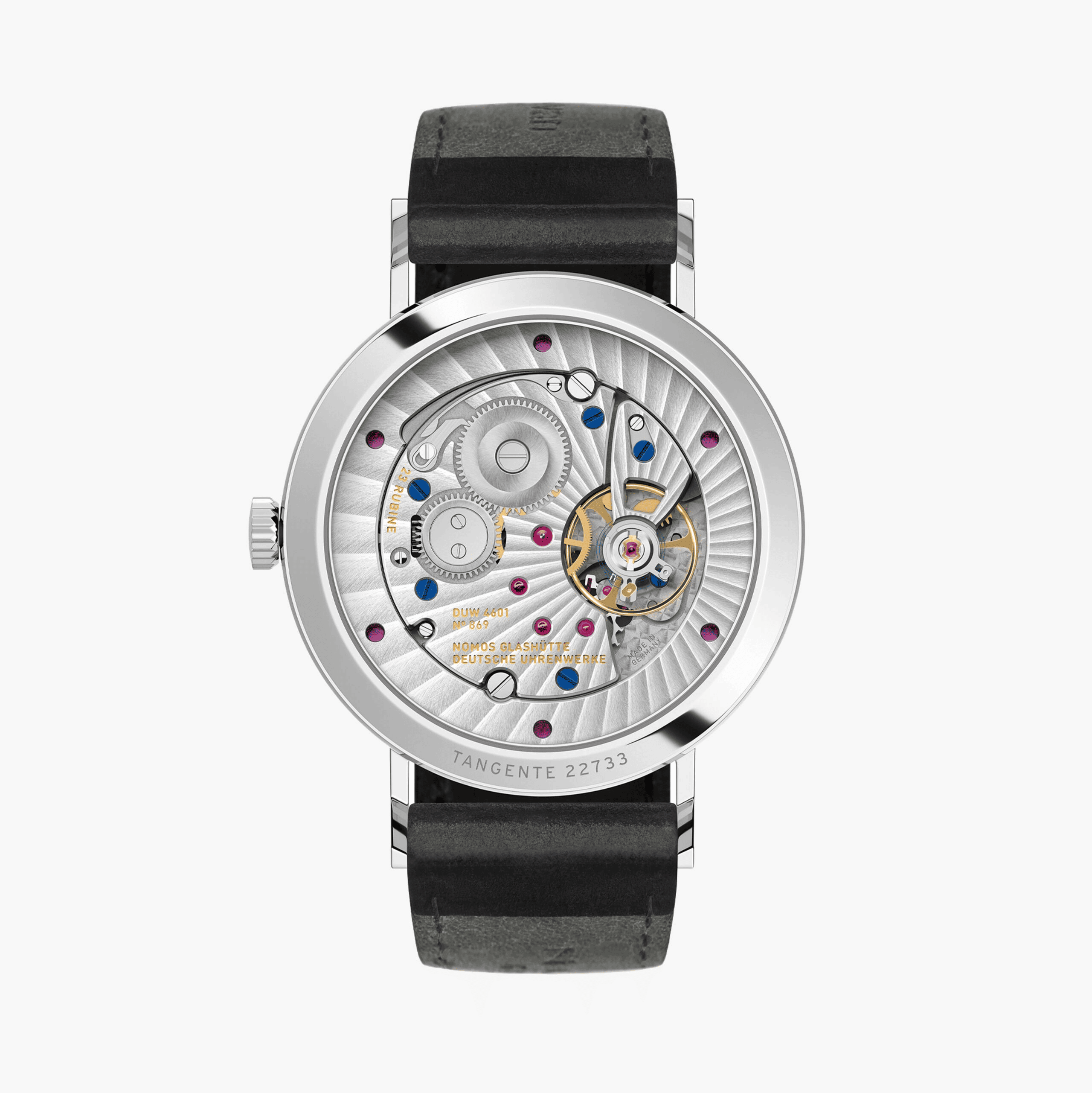  NOMOS GLASHÜTTE  ノモス　NM135　ドイツ時計　シンプル　腕時計　Tangente 2date　機械式時計　シンプルウォッチ　シンプル腕時計　プレゼント　ペアウォッチ　クリスマスプレゼント　メンズ腕時計