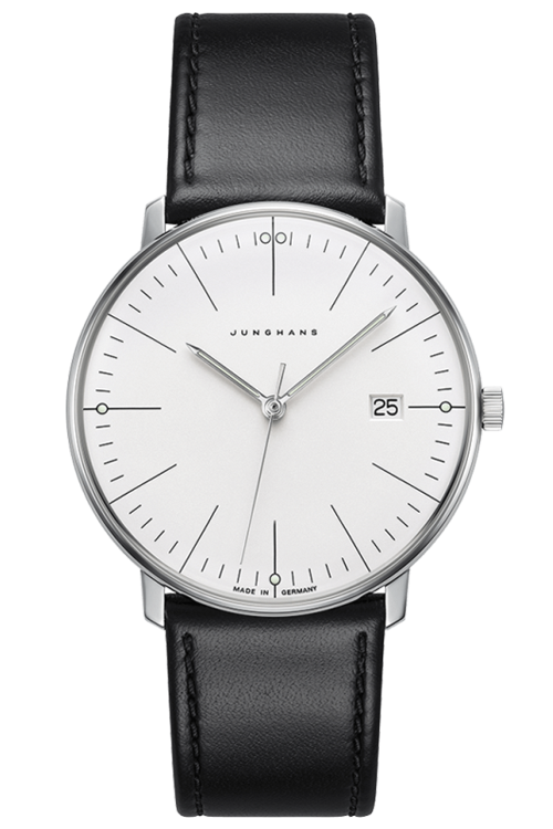 ユンハンス（JUNGHANS）の「マックス・ビル（max bill）」シリーズは、ドイツ・バウハウスの精神を受け継ぐミニマルで上品なデザインが魅力の腕時計。男女問わず使いやすく、ペアウォッチや記念日のギフトにも最適です。シンプルながら個性を感じる造形は、贈る相手のライフスタイルに静かに寄り添う一本。東京でユンハンスのプレゼントをお探しなら阪急メンズ東京へ。都内最大級の展示数を誇り、豊富なマックス・ビルコレクションから最適な1本をお選びいただけます。  ユンハンス（JUNGHANS）「マックス・ビル（max bill）」は、時をシンプルに美しく表現したドイツデザインの傑作。誕生日や就職、結婚記念日など、人生の節目に贈る特別な腕時計として人気の高いコレクションです。控えめながら深い存在感を放つデザインは、長く愛用できる一生もの。東京でユンハンスのプレゼントを選ぶなら阪急メンズ東京へ。都内最大級の展示数を誇り、贈り物にふさわしいマックス・ビルを実際に手に取ってご覧いただけます。